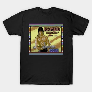 Rambo 1987 Commodore 64 Load Screen T-Shirt